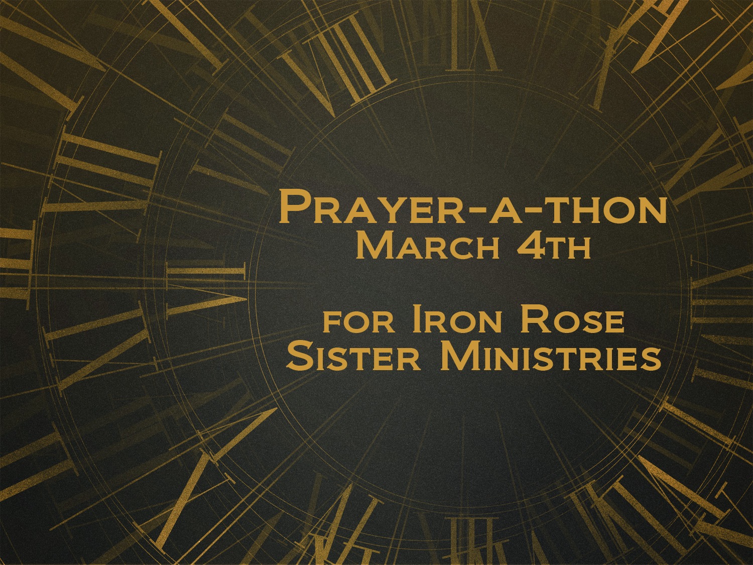 2014 1st Prayer Requests