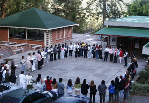 2004 Faby M retreat
